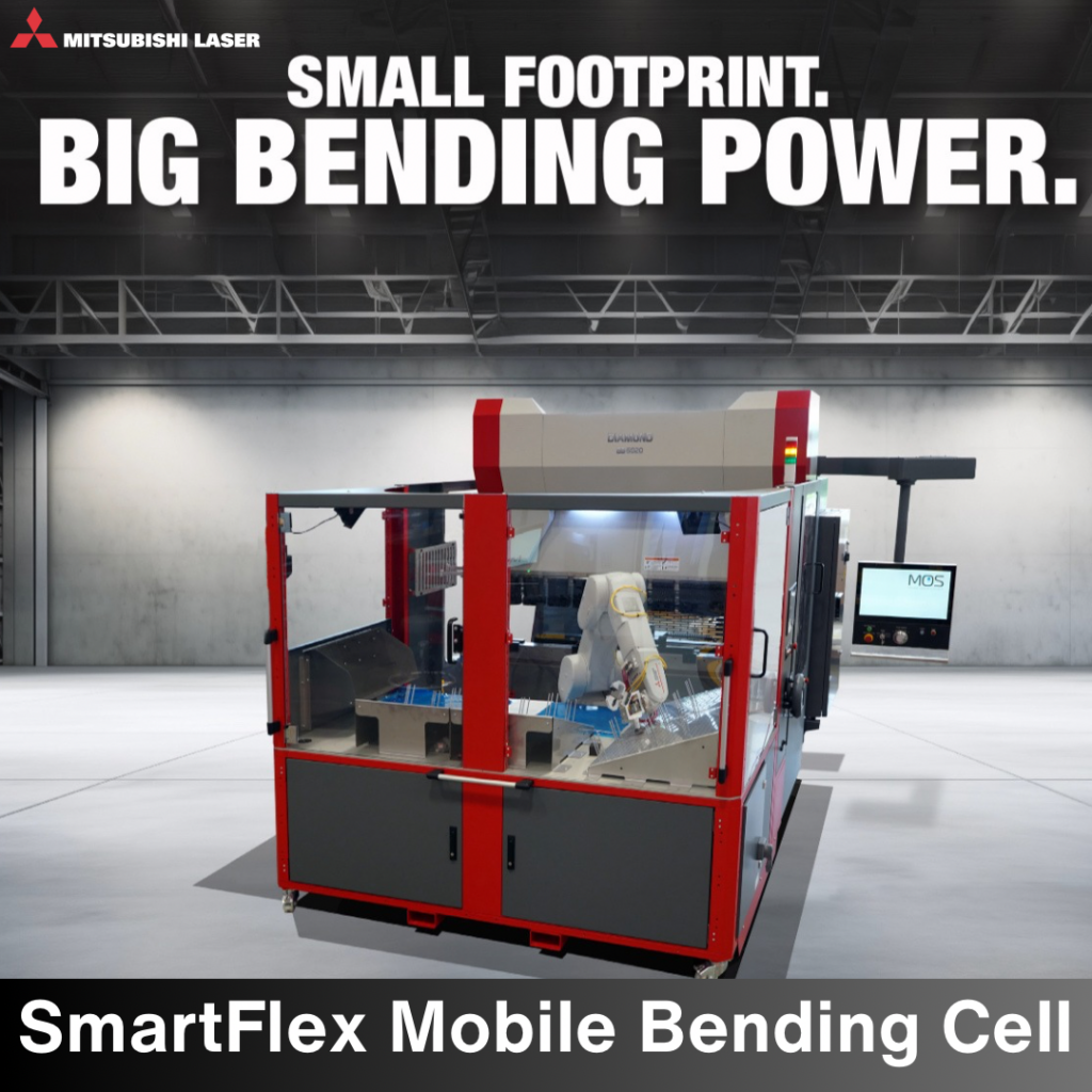 Robotic Press Brake Mobile Bending Cell